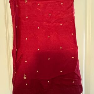 Brand New Comfortable Red (Fire)Colour Pakistani/Indian Wedding Dress Kameez